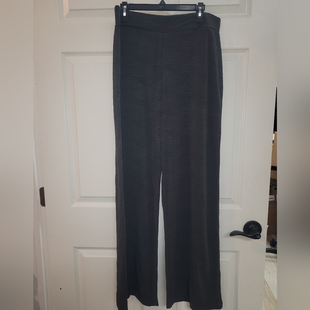 Alfani Dark Gray Wide Leg Women's Pants Gently Used Size M